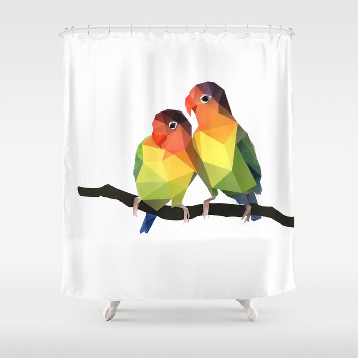 Love Bird. Shower Curtain