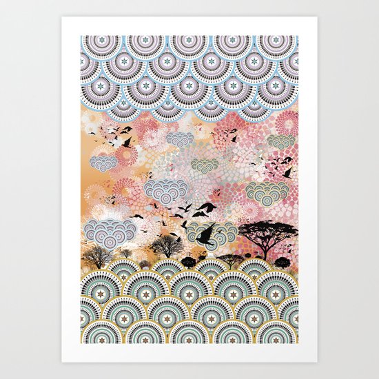 Diaspora 4 Art Print