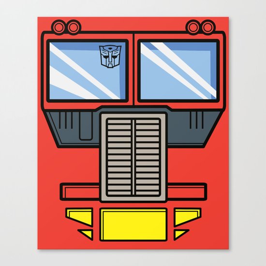 Transformers - Optimus Prime Canvas Print