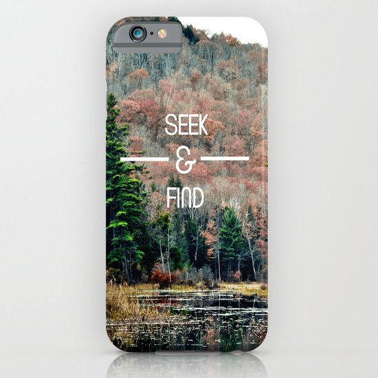 Seek & Find iPhone & iPod Case