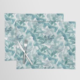 Lotus Wave in Green Placemat