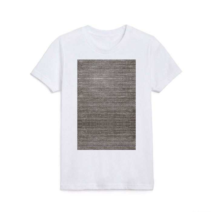 Heritage - Hand Woven Cloth Gray Kids T Shirt