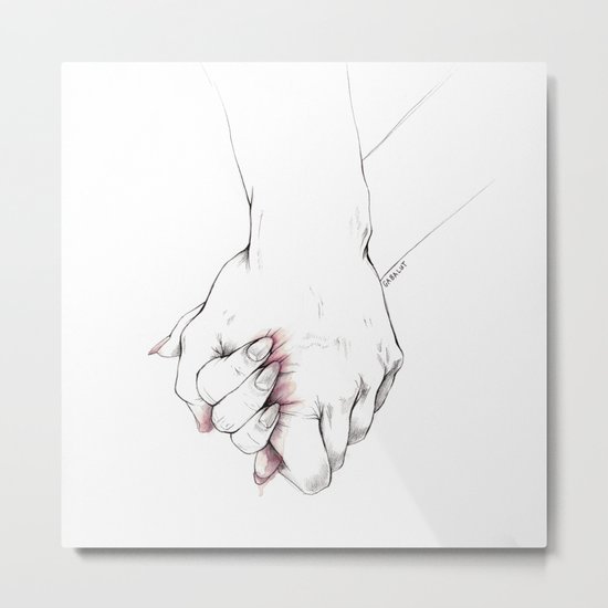 Untitled Hands No. 14 Metal Print