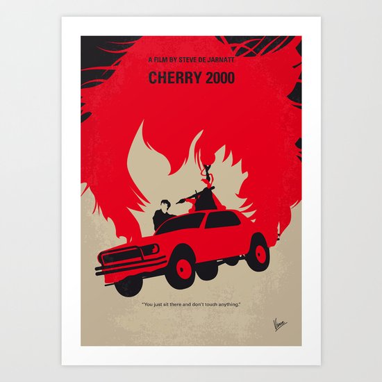 No1070 My Cherry 2000 minimal movie poster Art Print by ...