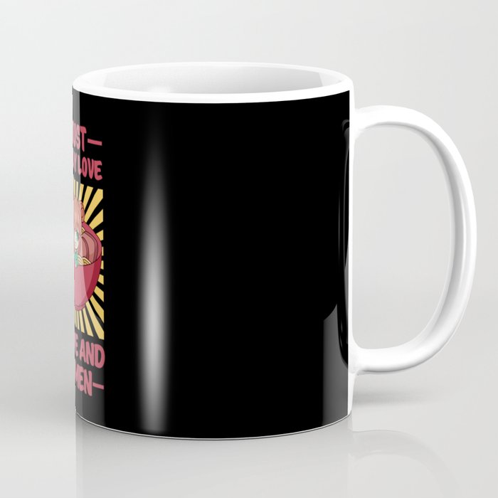 Funny Anime Lover Graphic for Women and Men Anime Lover Coffee Mug