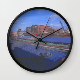 Old Harbour, Kingston upon Hull, East Riding of Yorkshire, England Wall Clock
