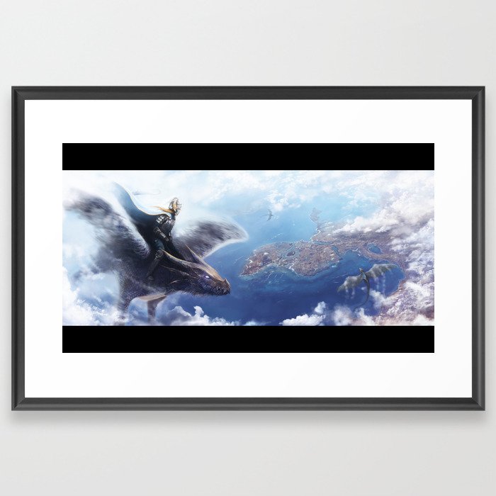 Airstrike Framed Art Print