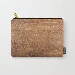Dark wood texture background Carry-All Pouch
