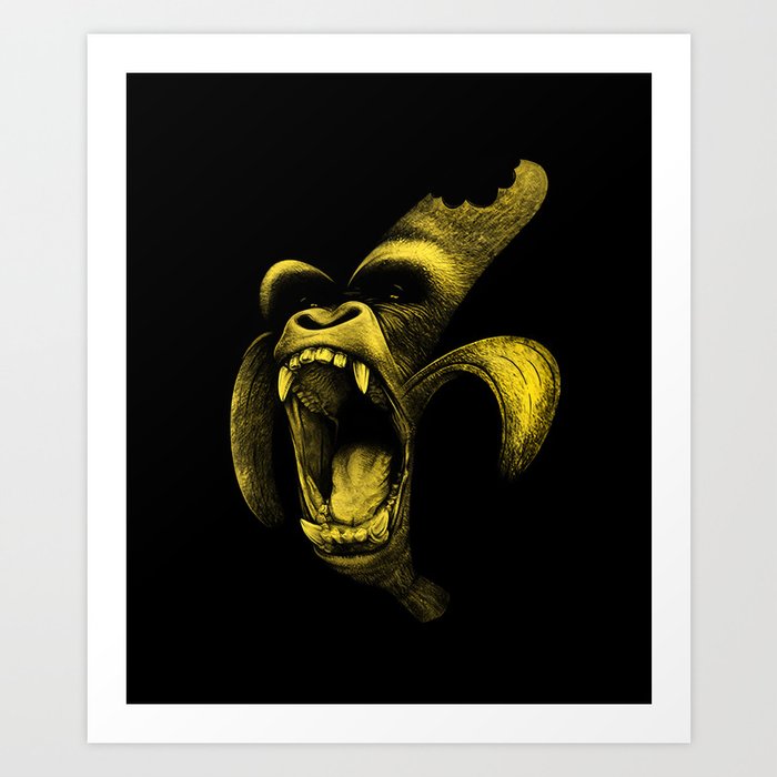 This Sh*t is Bananas Art Print