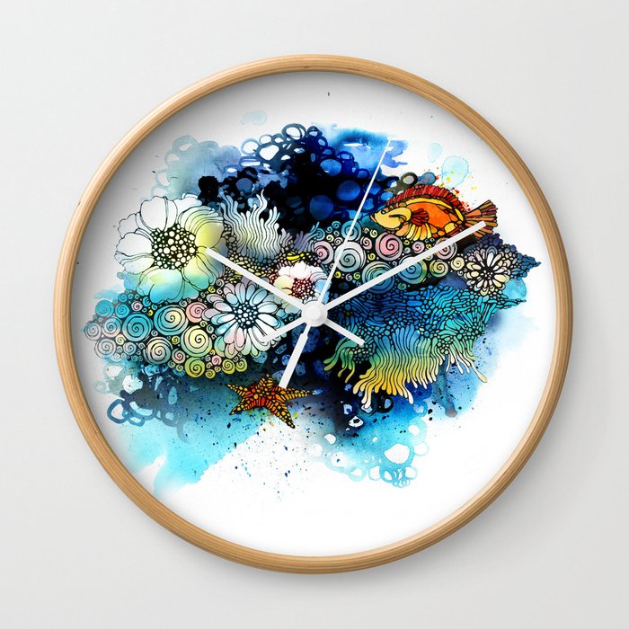 Sea life Wall Clock