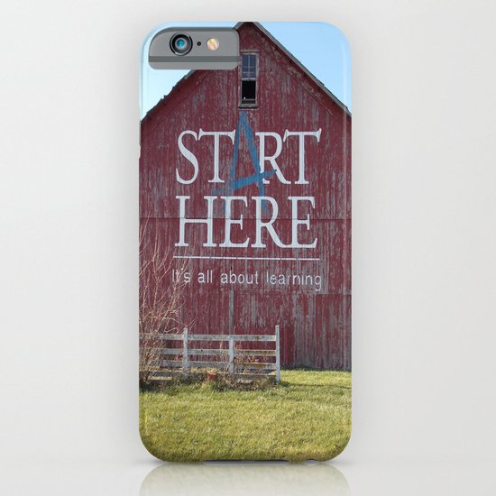 Start Here, It's All About Learning iPhone & iPod Case