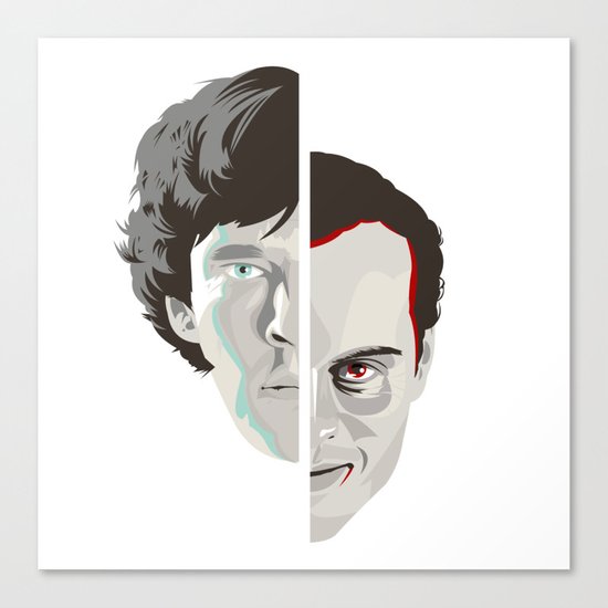 Old Fashioned Villain Canvas Print
