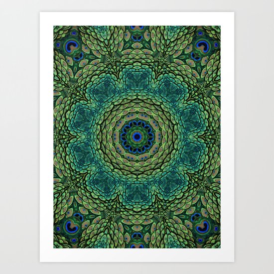 Shangri-La Mandala Art Print