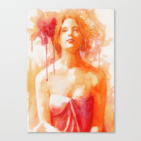 Make me feel Canvas Print