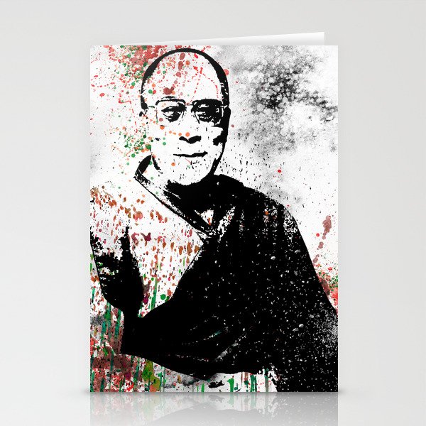 Dalai Lama-Watercolor Stationery Cards