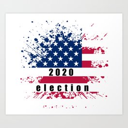 2020 election Art Print