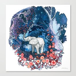 Elephant Token Canvas Print