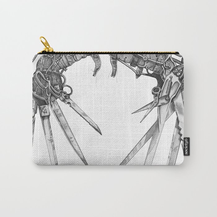 Scissorhands (BnW) Carry-All Pouch