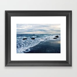 Coastal dawn Framed Art Print