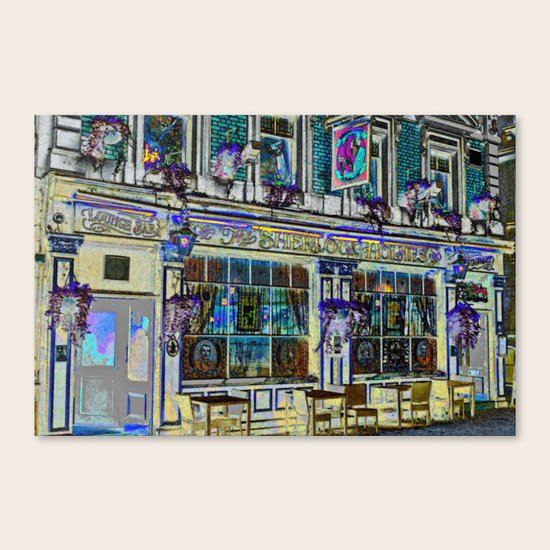 The Sherlock Holmes Pub London Canvas Print