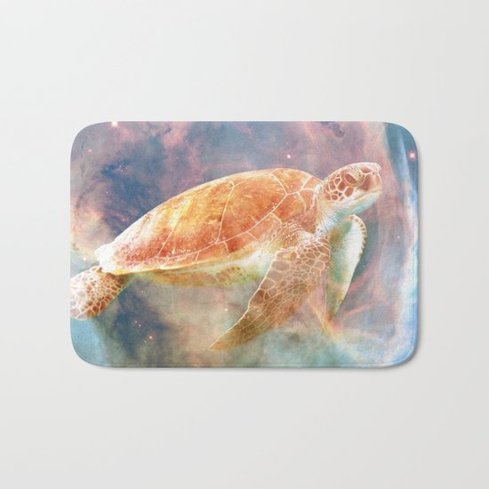 Nebula Turtle Bath Mat