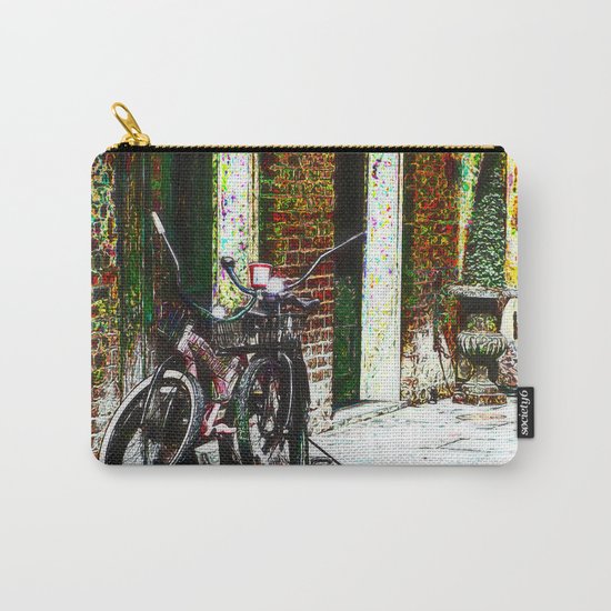 Two Bicycles In the Alley Carry-All Pouch