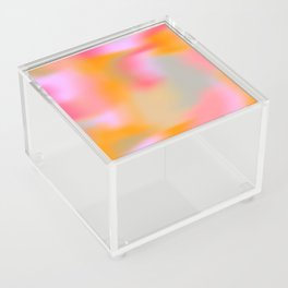 Cloud Color - Pink Acrylic Box | Barbiecore, 70S, Holidays, Gradient, Spring, Candy Colors, Pink Sky, Y2K, Digital, Tie Dye 