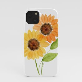 Pair of Sunflowers iPhone Case