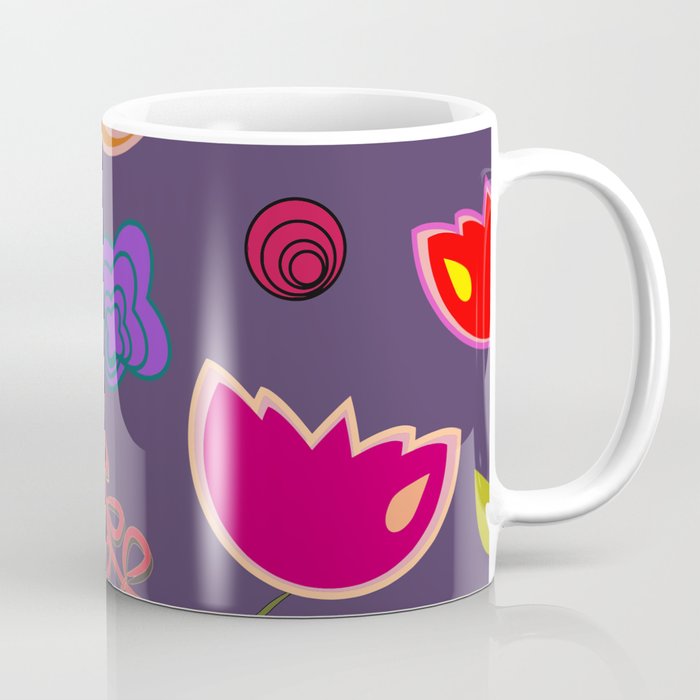 Motif de fleurs 5 Coffee Mug