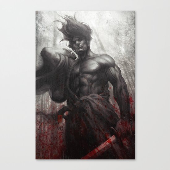 Samurai Spirit Musou Canvas Print