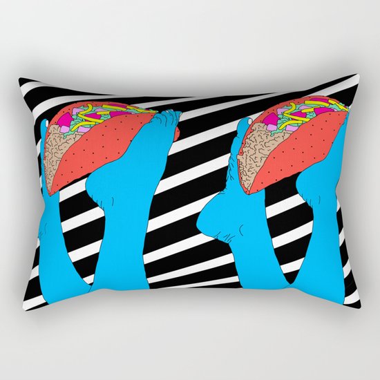 Taco Time Rectangular Pillow