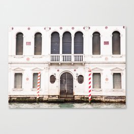 Facade in Venice Canvas Print