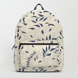 Delicate leaf branch pattern Backpack