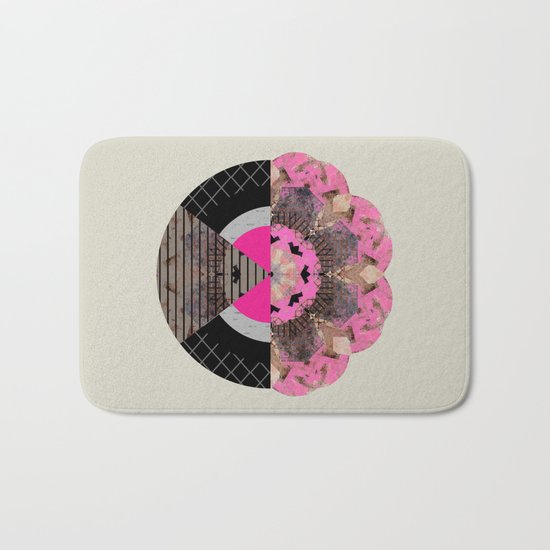 Broken flower Bath Mat