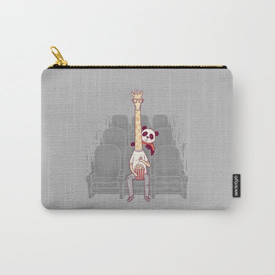 I Hate Giraffe Carry-All Pouch