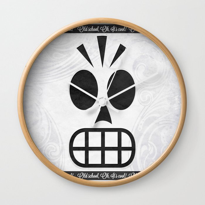 Grim Fandango Old School Oh It S Cool Wall Clock By Beyourself