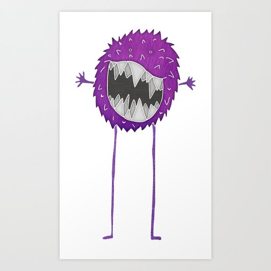 Fluff Art Print
