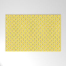 Yellow Bunnies Welcome Mat