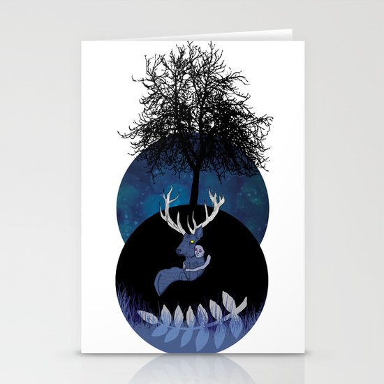 Let me go home. Stationery Cards