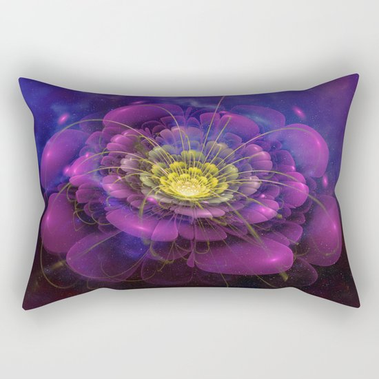 A Beautiful Fractal Flower 3 Rectangular Pillow