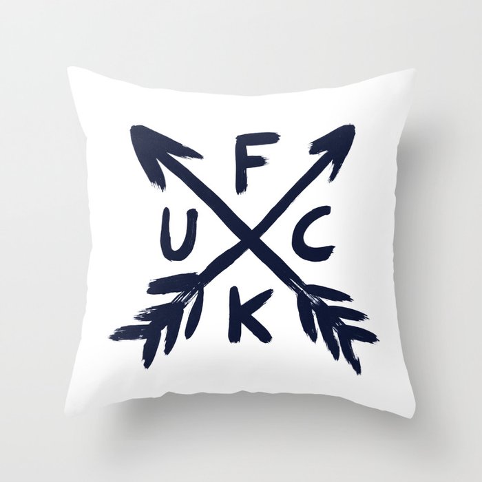 discover the unknown Throw Pillow