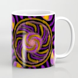 Purple and Gold Twins Coffee Mug