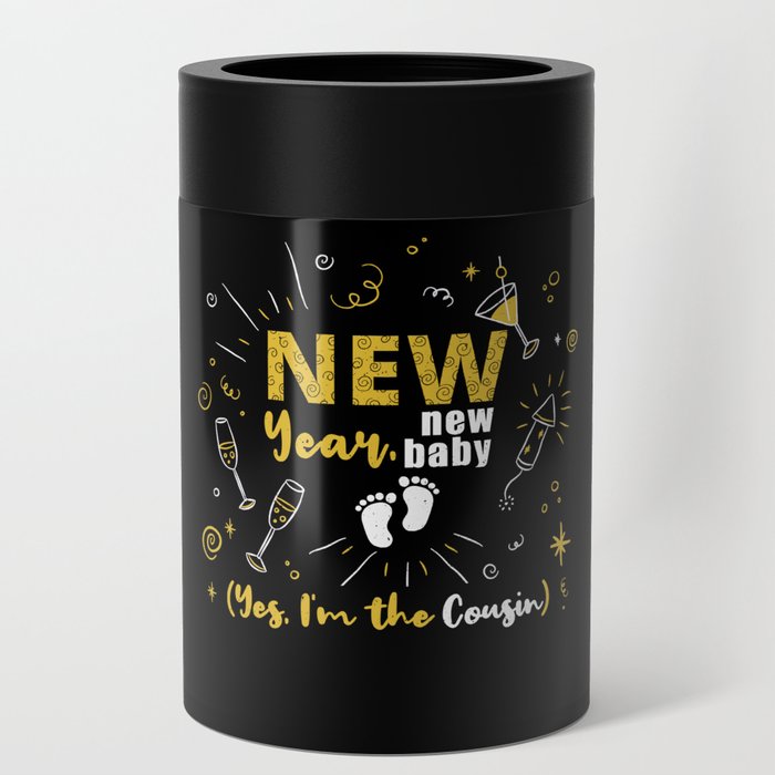 Pregnancy 2022 Cousin New Year New Baby Reveal Can Cooler