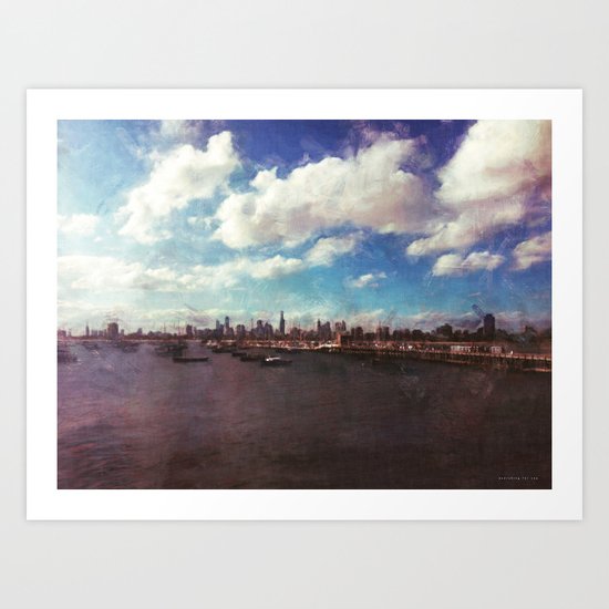 The Bay Art Print