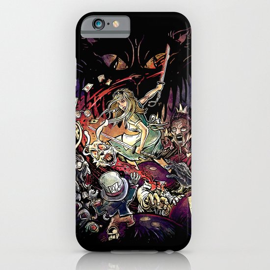Zombies in Wonderland iPhone & iPod Case