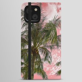 Pink paradise iPhone Wallet Case