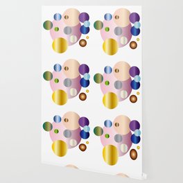 Planetas Wallpaper For Any Decor Style Society6