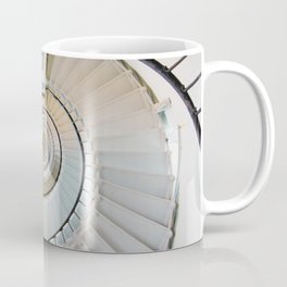 Up or Down Spiral Stair Optical Illusion Coffee Mug