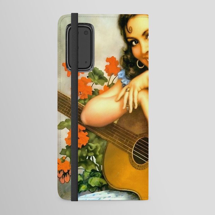 Spanish girl  Android Wallet Case