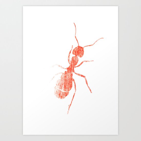 Ant Art Print
